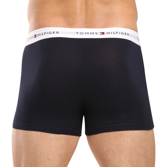 3PACK boxer uomo Tommy Hilfiger blu scuro (UM0UM02763 0W3)