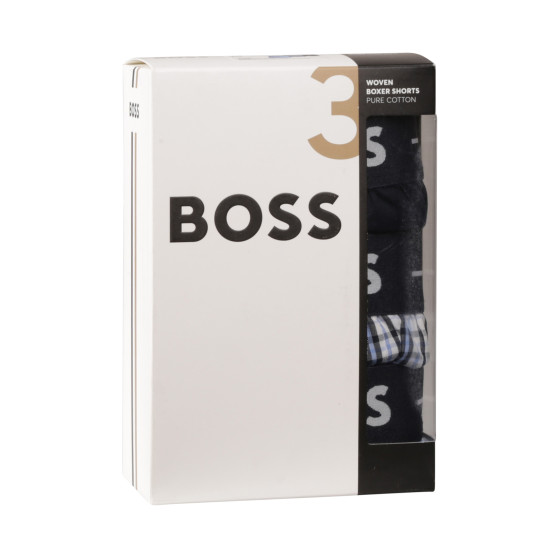 3PACK Boxer da uomo BOSS multicolore (50505677 460)