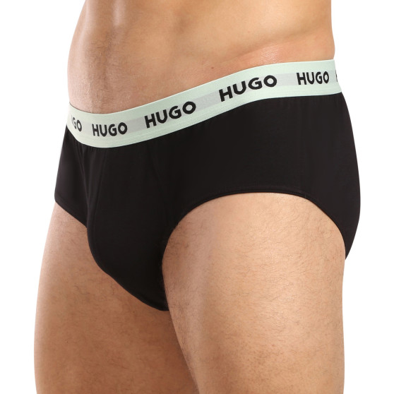 3PACK slip uomo HUGO nero (50492378 002)