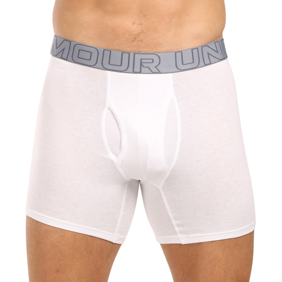 3PACK Under Armour boxer uomo bianco (1383889 100)