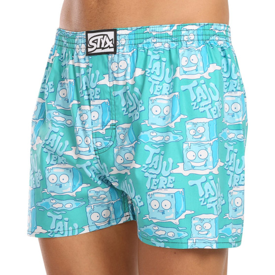 Styx Pantaloncini da uomo art classic rubber oversized ice cubes (E1657)