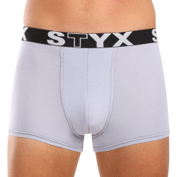 Boxer uomo Styx sport elastico grigio chiaro (G1062)