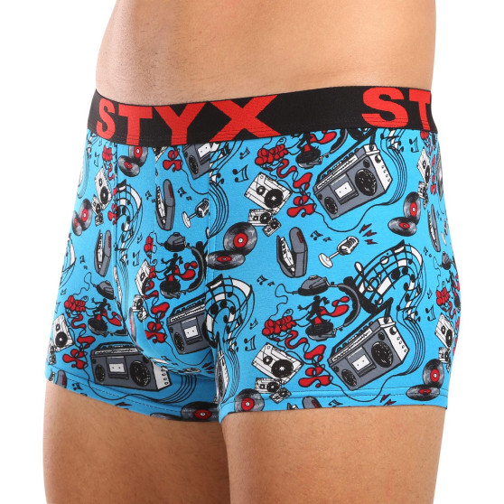 Styx Boxer uomo arte sport gomma musica (G1558)