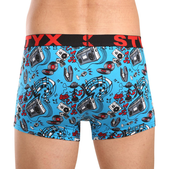 Styx Boxer uomo arte sport gomma musica (G1558)