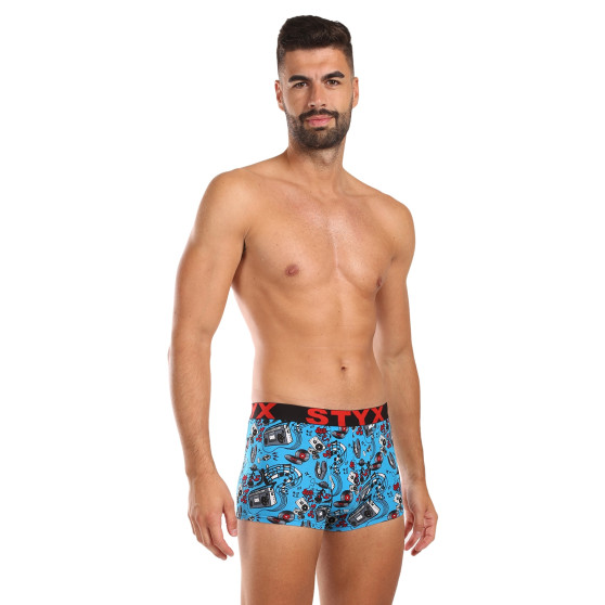 Styx Boxer uomo arte sport gomma musica (G1558)