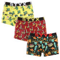 3PACK boxer uomo Styx art sport gomma multicolore (3G13198)