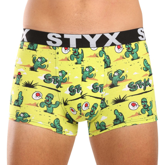 3PACK boxer uomo Styx art sport gomma multicolore (3G13198)