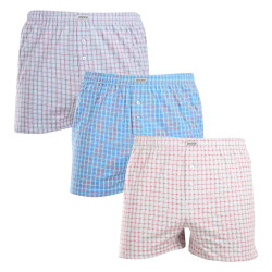 3PACK Boxer da uomo Andrie multicolore (PS 5819)