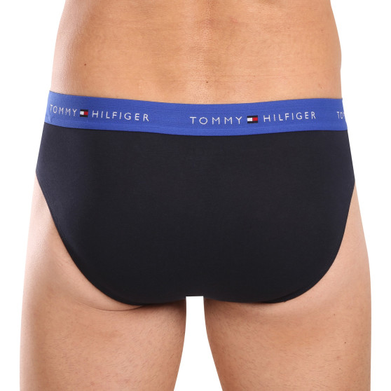 3PACK Tommy Hilfiger slip da uomo blu scuro (UM0UM02904 0Y1)