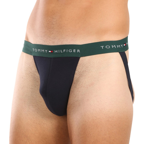 3PACK Tommy Hilfiger calzini da uomo nero (UM0UM03384 0UI)