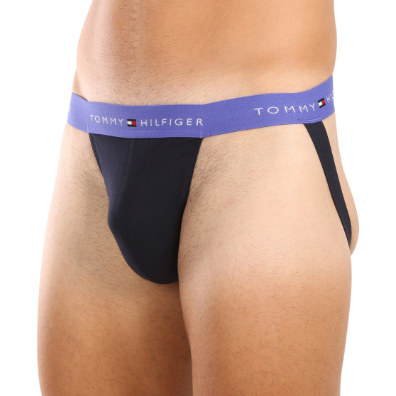 3PACK Tommy Hilfiger calzini da uomo nero (UM0UM03384 0UI)