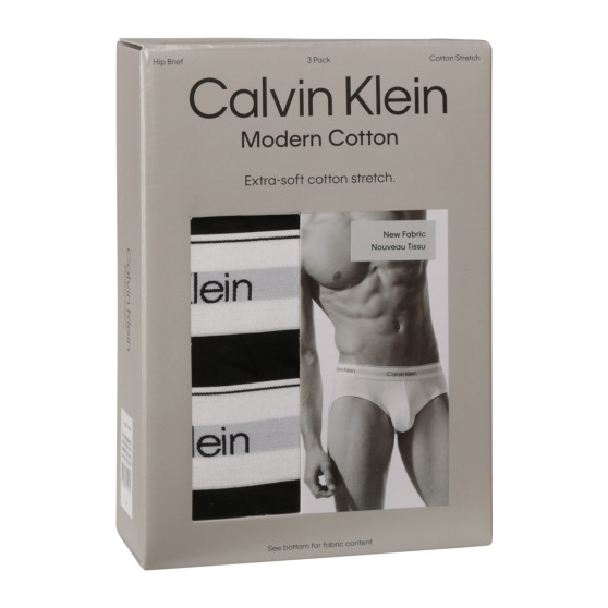 3PACK slip uomo Calvin Klein nero (NB3962A-UB1)