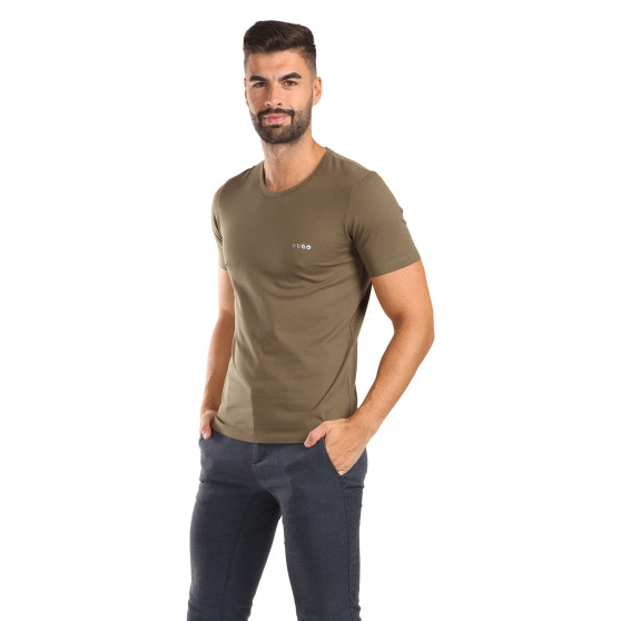 3PACK HUGO t-shirt uomo multicolore (50480088 985)