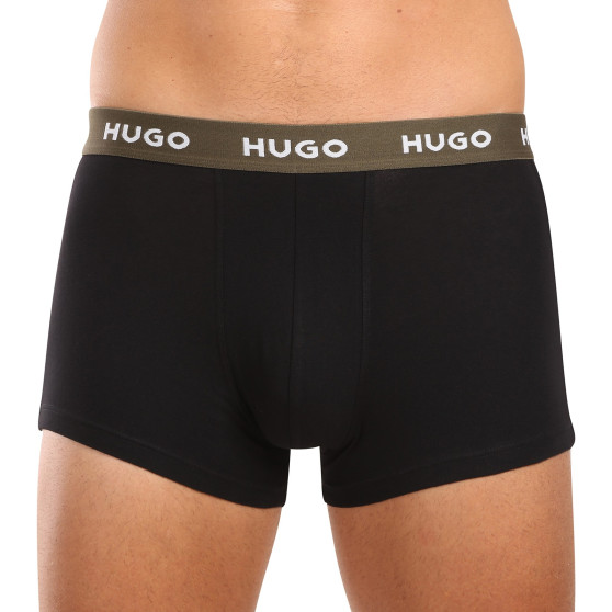 3PACK boxer da uomo HUGO nero (50517878 988)