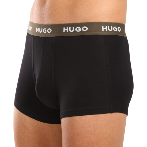 3PACK boxer da uomo HUGO nero (50517878 988)