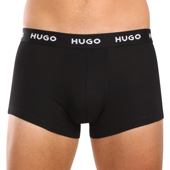 3PACK boxer da uomo HUGO nero (50517878 988)