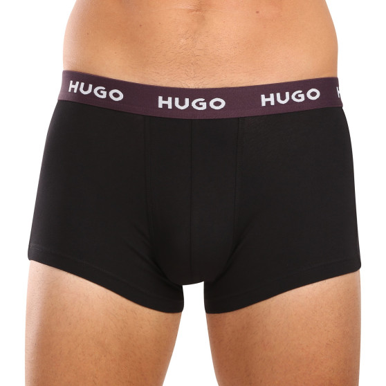 3PACK boxer da uomo HUGO nero (50517878 988)