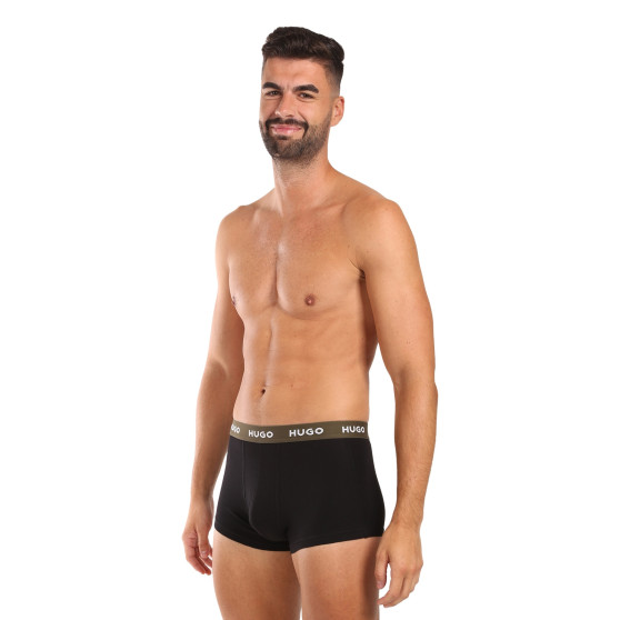 3PACK boxer da uomo HUGO nero (50517878 988)