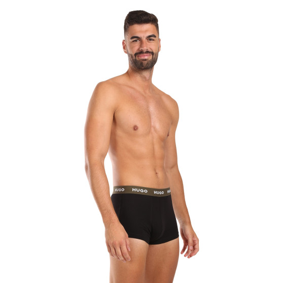 3PACK boxer da uomo HUGO nero (50517878 988)