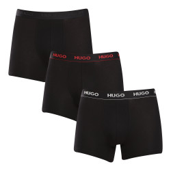 3PACK boxer da uomo HUGO nero (50517886 991)