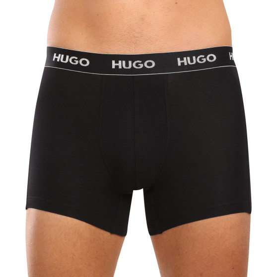 3PACK boxer da uomo HUGO nero (50517886 991)