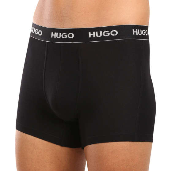 3PACK boxer da uomo HUGO nero (50517886 991)