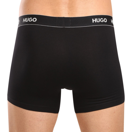 3PACK boxer da uomo HUGO nero (50517886 991)