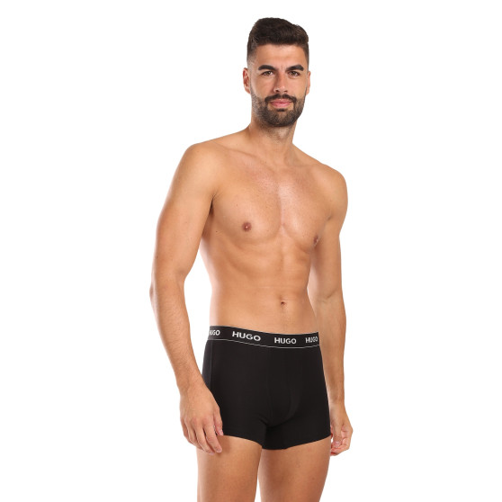 3PACK boxer da uomo HUGO nero (50517886 991)