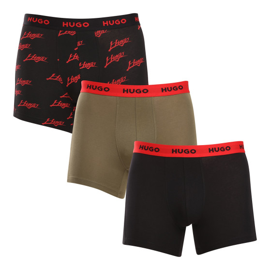 3PACK boxer uomo HUGO multicolore (50517887 984)