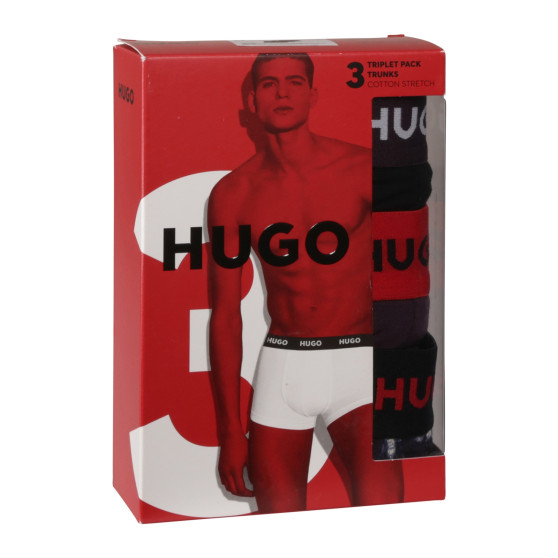 3PACK boxer uomo HUGO multicolore (50517894 982)