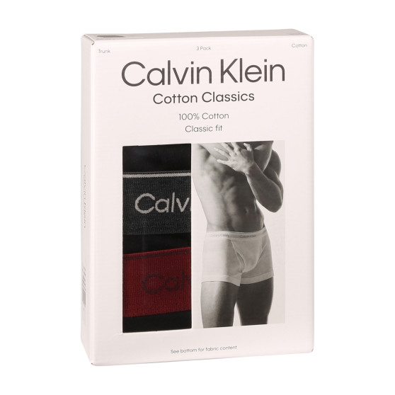 3PACK boxer da uomo Calvin Klein nero (NB4002A-PRU)