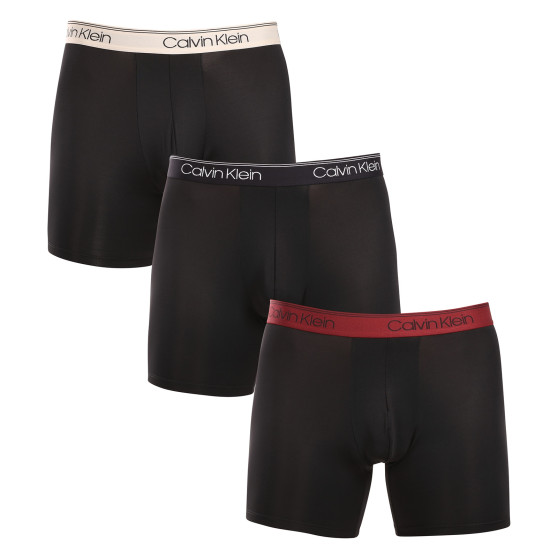 3PACK boxer da uomo Calvin Klein nero (NB2570A-Q84)