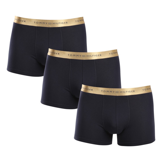 3PACK boxer uomo Tommy Hilfiger blu scuro (UM0UM03411 0TU)