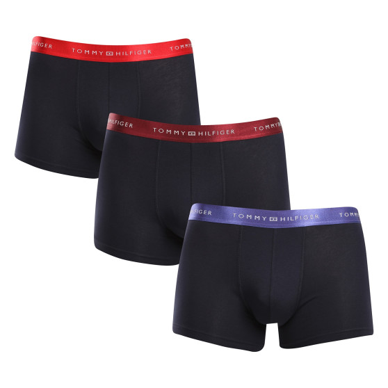 3PACK boxer da uomo Tommy Hilfiger nero (UM0UM03411 0WP)