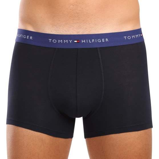 3PACK boxer uomo Tommy Hilfiger blu scuro (UM0UM02763 0WN)