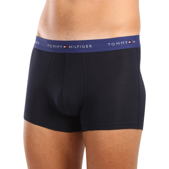 3PACK boxer uomo Tommy Hilfiger blu scuro (UM0UM02763 0WN)