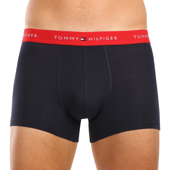 3PACK boxer uomo Tommy Hilfiger blu scuro (UM0UM02763 0WN)