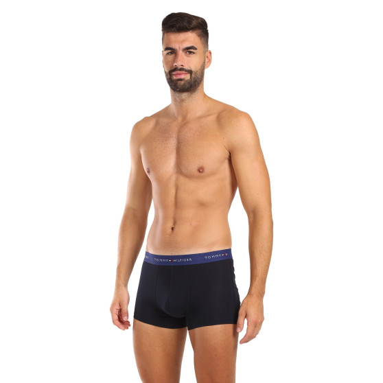 3PACK boxer uomo Tommy Hilfiger blu scuro (UM0UM02763 0WN)