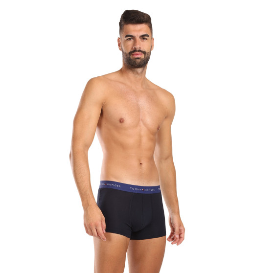 3PACK boxer uomo Tommy Hilfiger blu scuro (UM0UM02763 0WN)